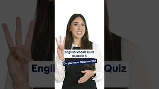 English Vocab Quiz Round 3