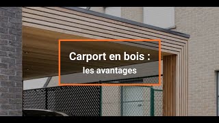 Les avantages du carport en bois