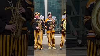 Huskies Pep Band at the Great Lakes Invitational Open Skate 🏒