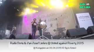 Radio Doria & Jan Josef Liefers @ United against Poverty Concert 2015 in Munich (Part 2)