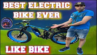 Unboxing Electric Bicycle And Test. 1800$ Best On The World. Like Bike Thorn