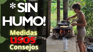 🔥  COMO HACER una ESTUFA A LEÑA  / COCINA MEJORADA sin HUMO / COCINA ECONÓMICA