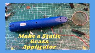 Less Than $10 Diy Static Grass Applicator Tutorial