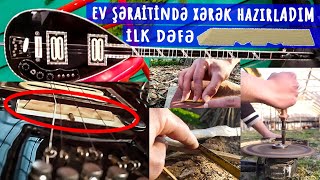 İlk dəfə yeni sazıma xərək hazırladım. (El yapımı elektro saz eşiki) 2022