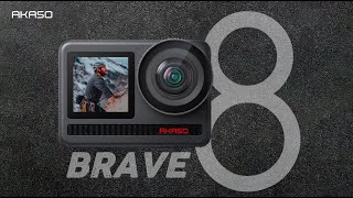 AKASO BRAVE 8 - REVIEW COMPLETO EM PORTUGUES