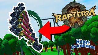 Kings Dominion Rapterra Recreation in ROBLOX?