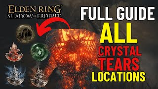 ALL Crystal Tears & Furnace Golems Locations - Elden Ring Shadow of the Erdtree