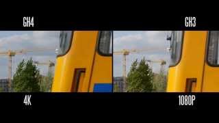 Panasonic GH4 vs GH3 Rolling Shutter Test