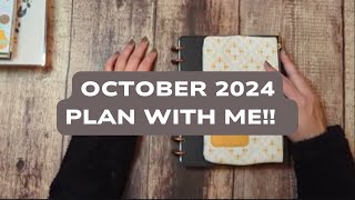 October 2024 - Plan With Me | Happy Planner