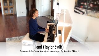 LOML (Taylor Swift) Piano Cover with Sheet Music (Intermediate: Abridged)