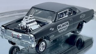 John316diecast Hot Wheels Car Culture Team Transport '66 Super Nova Retro Rig Black Hole