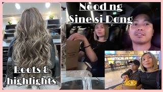 Roots and hair highlights | first time mag sine ni Dong | saya niya