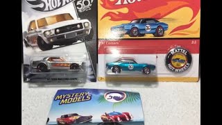 Hot wheels Mystery Models & Walmart Exclusive 50th anniversary Zamac 8 car set