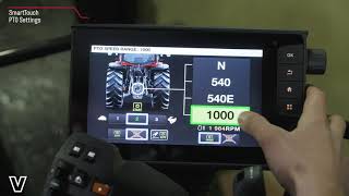 Valtra SmartTouch - PTO Settings