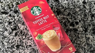 STARBUCKS KAHVESİ! TOFFEE NUT LATTE!