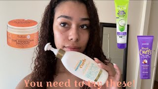 My favorite curly hair products ✨(frizz free)