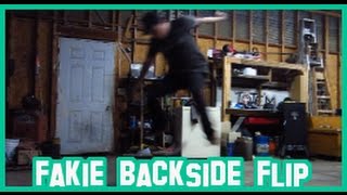 Today I learned Fakie Backside Flip