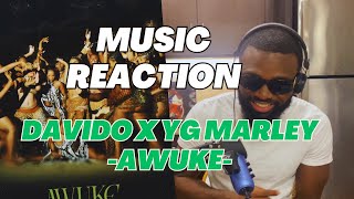 Davido X Yg Marley -Awuke- music reaction/analysis