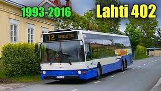 Автобусы Lahti 402 в Тампере 2013–14 Финляндия 🇫🇮