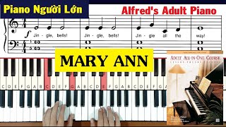 Piano Người Lớn | MARY ANN | Alfred's Adult Piano Tutorial