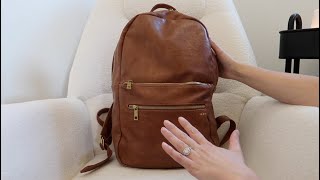 WHAT'S IN MY MINIMALISTIC DIAPER BAG | FAWN DESIGN X JILLIAN HARRIS REVIEW