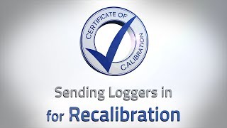 Sending in Loggers for Calibration