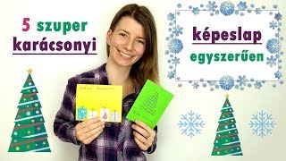 5 egyszerű karácsonyi képeslap ötlet | Manó kuckó