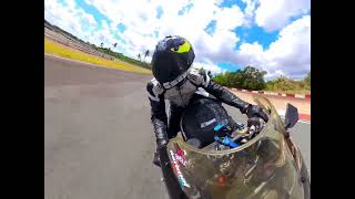 1st Race Track Experience! 1 Lap at BRC! Suzuki GSXR600