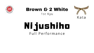 Nijushiho Full Performance