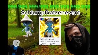 Das Schlumpfkatzen event mit Alan walker Roblox Deutsch Clicker simulator