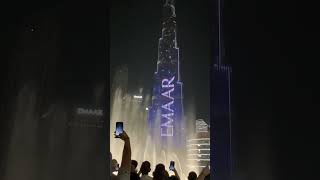 Танцующий фонтан 😍😍😍#дубай #burjkhalifa