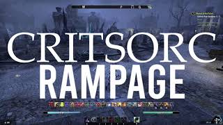 Critsorc Rampage, ESO, Stam Sorc PVP, Necrom