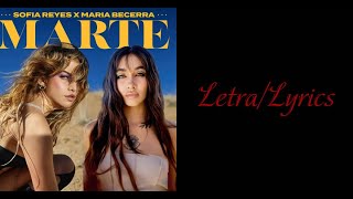 Marte [Explicit] - Sofia Reyes, Maria Becerra - Letra / Lyrics