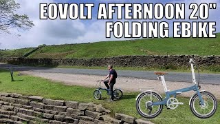 Eovolt Afternoon 20" Folding Electric Bike : Riding Big Hills