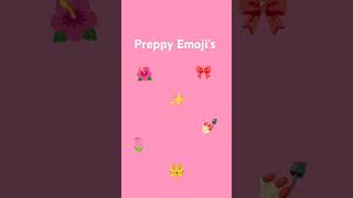 Preppy emoji ideas