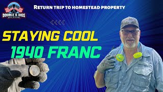 Metal Detecting - 1940 Franc - Return To Homestead Property