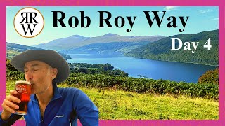 Rob Roy Way - Day 4 - Loch Tay to Aberfeldy - Peat Diesel - Loch Maree - Thru Hiking Trail Scotland