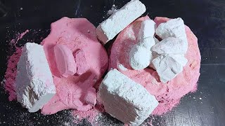 Gym Chalk asmr Pink and White Chalk crushing sounds #gymchalkasmr #chalk