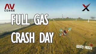 Full Gas Crash Day, Drone fpv race ( frank citro fpv )