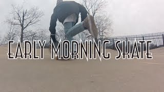 Early Morning SkateBoarding