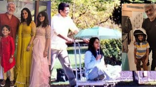 Actor AjithKumar unseen pictures with his wife shalini|thala Ajith with son and daughter|family pics