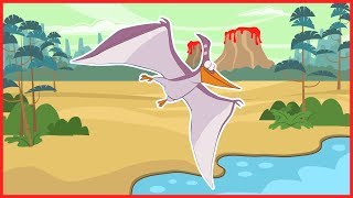 The Awesome Pterodactyl | Dinosaur Song For Kids | With Sing Along Lyrics