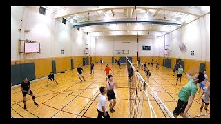 Open-Gym Volleyball at IDCC (Seattle, WA) - Dec. 20, 2017