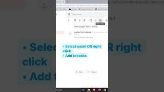 Add email to tasks list in Gmail