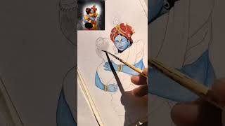 krishn ji ✨..#youtubeshorts #shortvideo #shorts #art #drawing