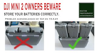 DJI Mini 2 battery issues