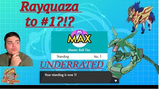 Late night Zamazenta & Rayquaza Ranked Battles (Battle Stadium Singles)