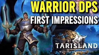 Tarisland | Warrior DPS Class Gameplay BETA