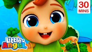 Yes, Yes Broccoli | My Favorite Vegetable | Baby John’s Playtime Songs & Nursery Rhymes @littleangel