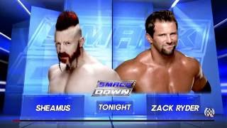 Sheamus vs Zack Ryder: WWE Thursday Night Smackdown 7/7/16 - WWE 2K16 Gameplay